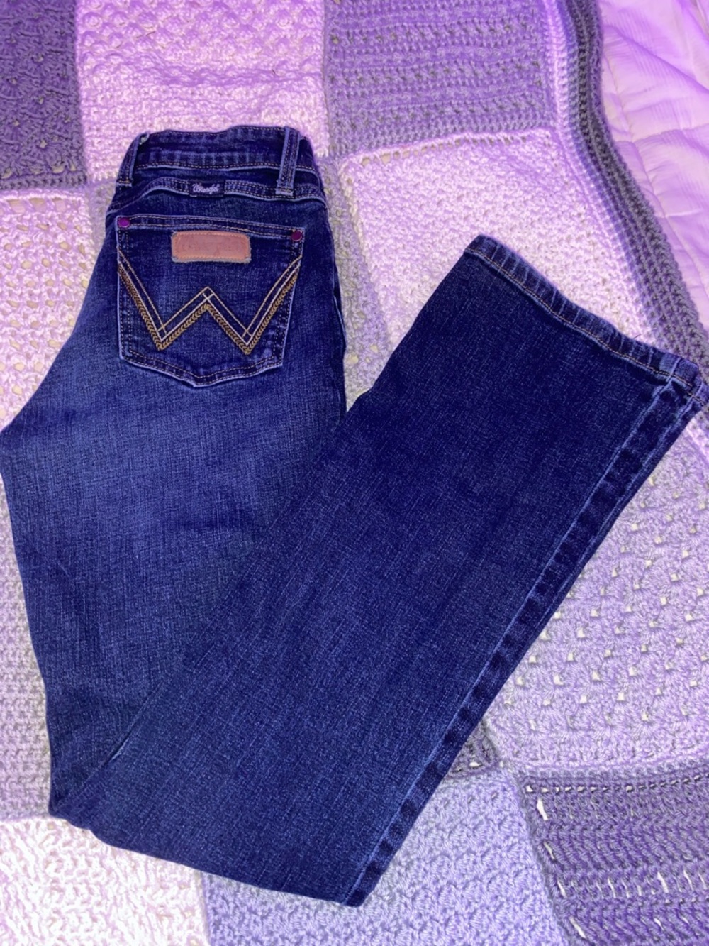 Wrangler Women's Deep Blue Bootcut Jeans